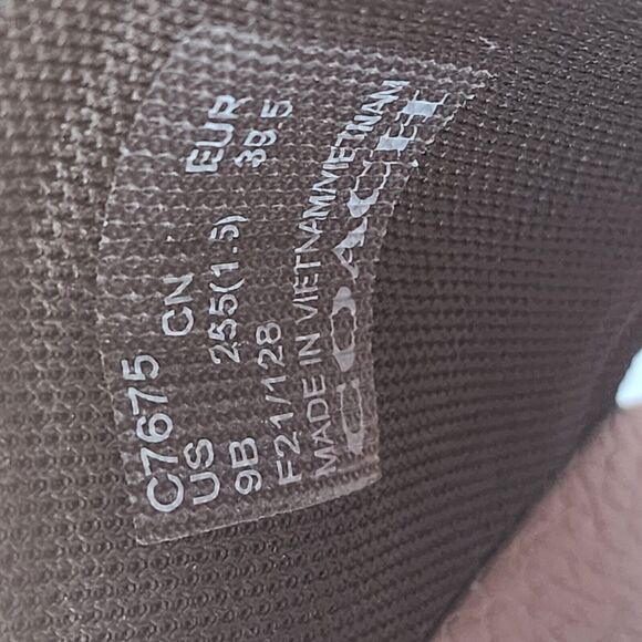 Coach ULI Flora Slides Womens Sz 9B Monogram Signature C7675 Coated Canvas 2021 - Picture 14 of 14